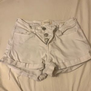 white shorts